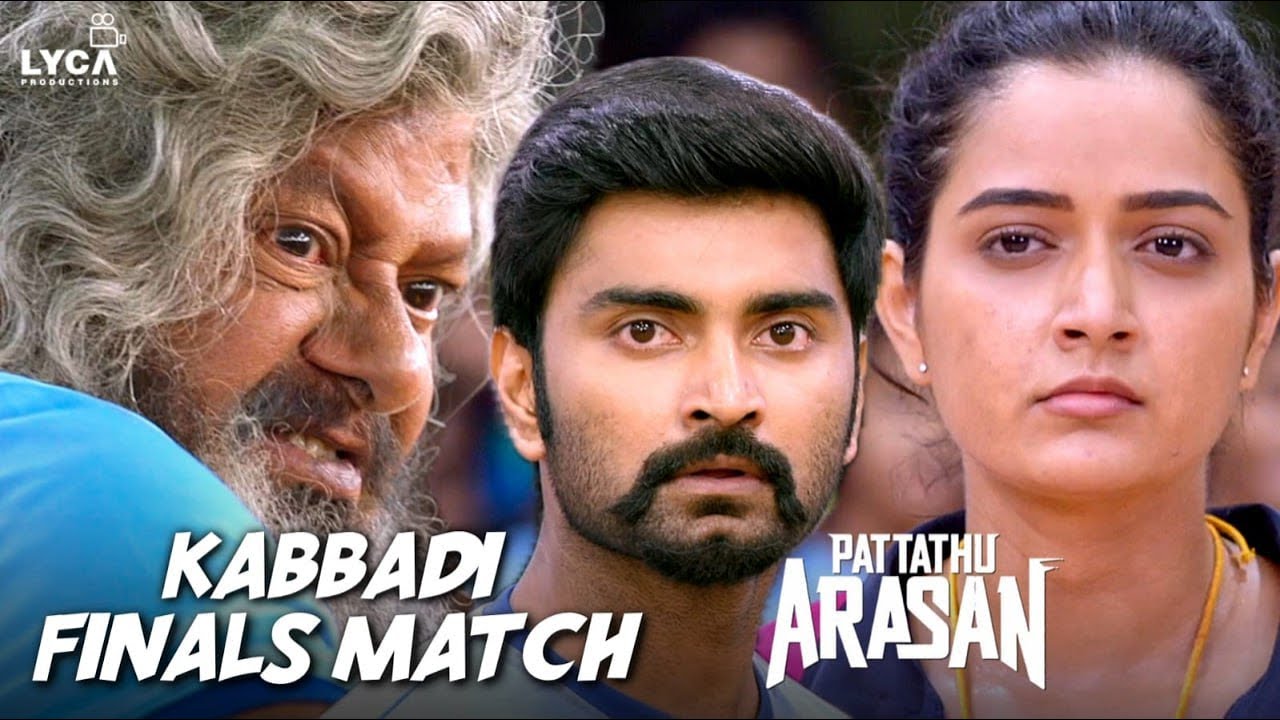 Pattathu Arasan | Kabbadi Finals Match | Rajkiran | Atharvaa | Ashika Ranganath | Raadhika |  Lyca