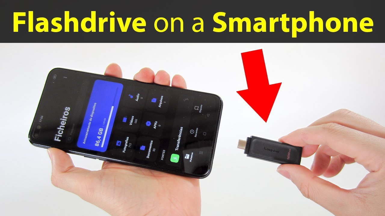 How to connect a USB-C drive on an Android smartphone or tablet – Enable  the OTG connection - YouTube