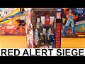RED ALERT Siege Deluxe Class / Transformers Видео обзор