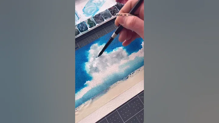 Clouds ☁️ with Watercolor - DayDayNews