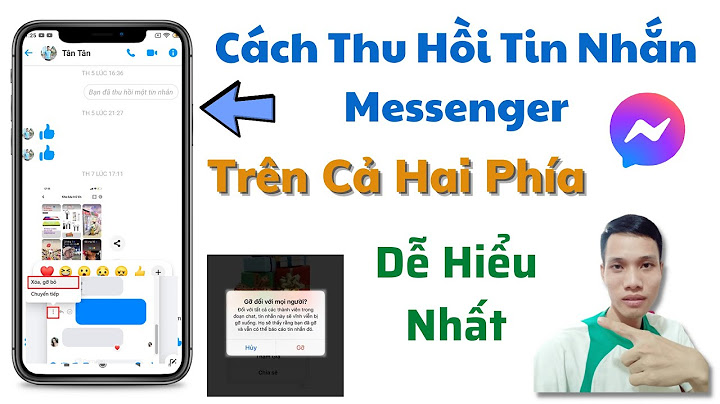 Tại sao không thu hồi được tin nhắn Messenger?