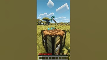 Show your items on the crafting table | #minecraft #crafting #java #mods #gaming