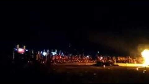 Penampakan kuntilanak melewati api unggun 2018 di jatisari