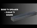 Transform Your TV Sound with Bose TV Speaker – Clear Dialogue &amp; Bass Boost Review