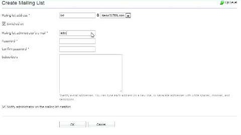 How to create Mailing Lists in Plesk
