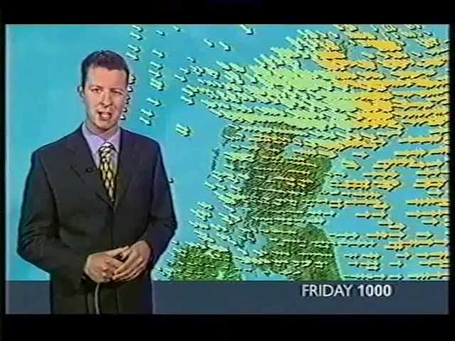 BBC Weather 10th October 2003