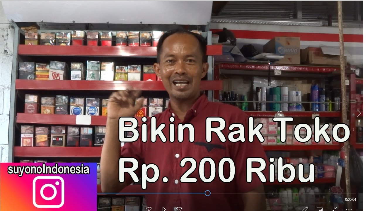  part 04 BIKIN RAK  MINIMARKET  RP 200 RIBU USAHA 