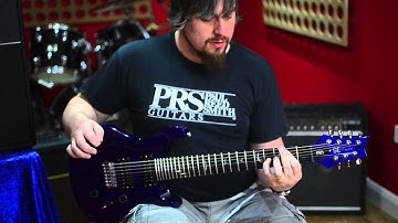 PRS SE Custom 24 - 7 String Electric Guitar Review