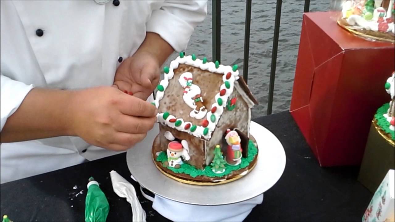 Disney Gingerbread House Kit from Boardwalk Inn YouTube