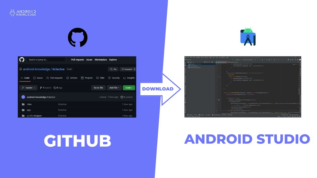 Download and Run GitHub Code in Android Studio | 2022 - YouTube