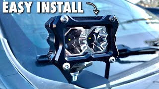 How To Install Chevy Colorado CBI Offroad Ditch Light Mounts (EASY INSTALL) by Chris French 2,321 views 3 years ago 10 minutes, 13 seconds