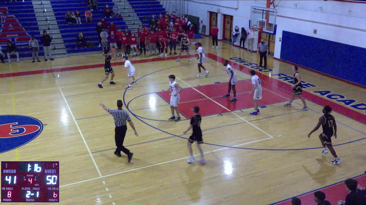 Boys Varsity basketball Owego vs Corning YouTube