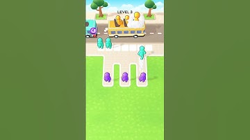Bus Jam Sort | 1500+ Levels | Bus Game | Sorting Game | Android Game | Bus & Car Parking Game