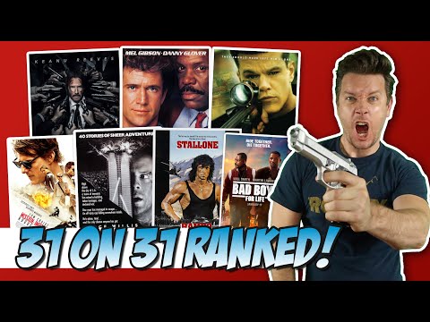 31 on 31 Action Edition | 31 Iconic Action Movies Ranked!