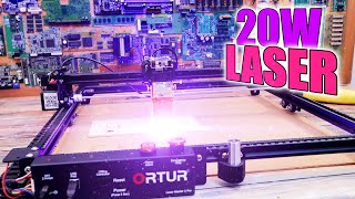Best choice for Makers? Ortur Laser Master 2 PRO - 20W CNC Engraver/Cutter