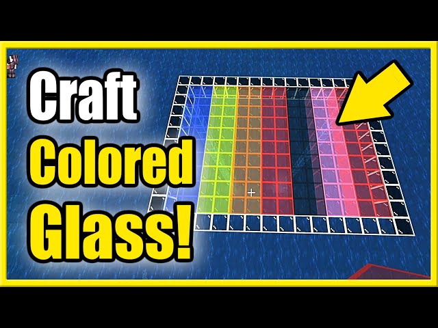 How to Make Glass Pane in Minecraft Survival Mode (Fast Recipe