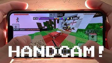 The BEST Hive BedWars HANDCAM!!!