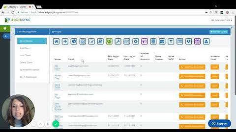 Lesson #1  How to add a client in Ledgersync
