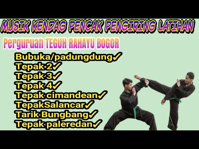 Musik Kendang Pencak Terbaru Full Album Bubuka,tepak2,tepak3,palered,salancar, class=