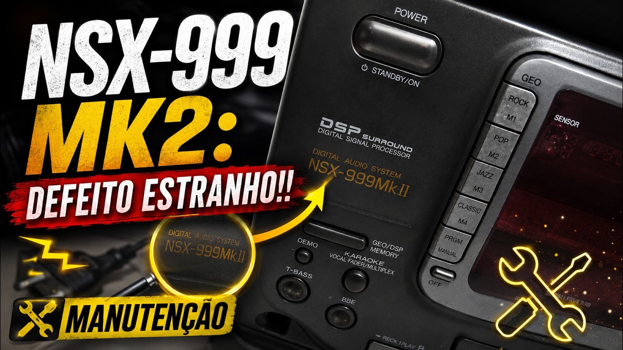 Alex's NSX-999MK2: Only one output works!! - YouTube