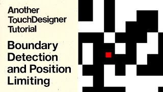 Boundary Detection and Position Limiting - Code in Description - Another TouchDesigner Tutorial