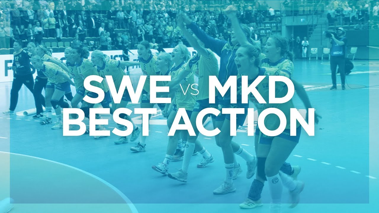 Nathalie Hagman's 5-star finish | Sweden vs FYR Macedonia | Women's EHF EURO 2018