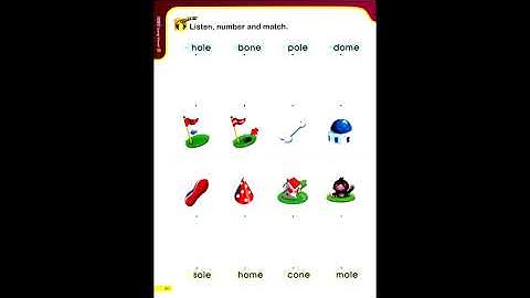 page 60 smart phonics 3 unit 6 long vowel  o #smartphonics3