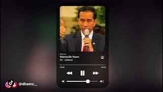 Wanna Be Yours - Ai Cover Jokowi