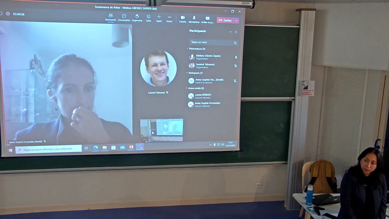 2022 LISTIC LIVE : Soutenance Melissa LIBORIO-ZAPATA .