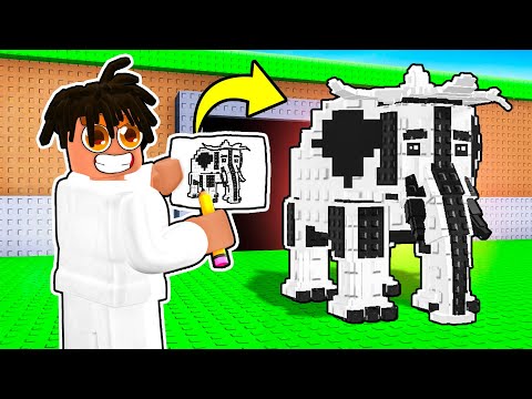 Tutto QUELLO che DISEGNI DIVENTA REALTÀ su ROBLOX STEAL A BRAINROT... brainrot rari