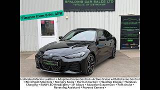 BMW i4 M50 individual Merino Leather - Adaptive Cruise - Blind Spot Monitors - Harman - Head Up