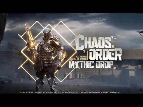 【CoDモバイル】クロスオーダーミシックドロップ【ラッキードロー】