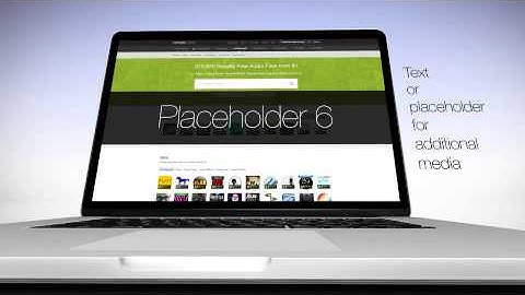 Laptop 3D Presentation | VideoHive Templates | After Effects Project Files