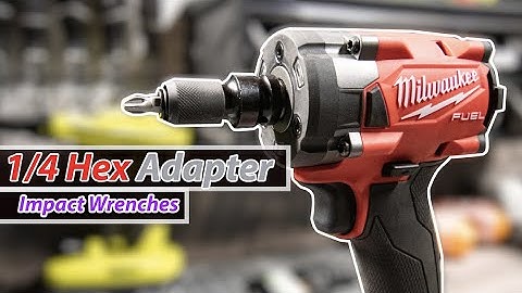 1/4 Hex Adapter for Impact Wrenches