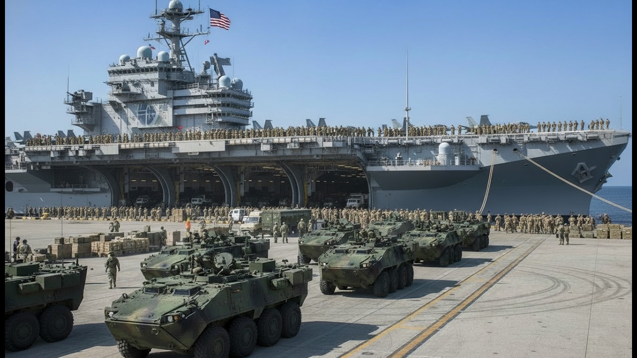 Авианосец USS America (LHA 6) приведен в состояние полной боевой готовности у Красного моря