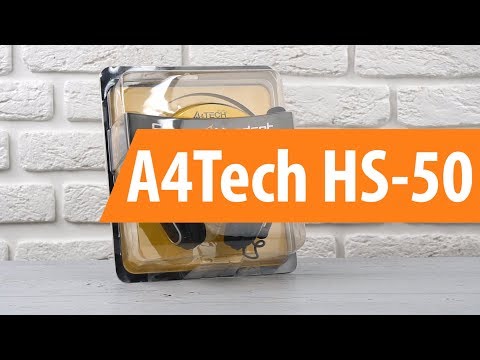 Распаковка A4Tech HS-50 / Unboxing  A4Tech HS-50