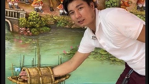 Sốc.Sau khi Nghệ Nhân lên màu cho bức tranh Điêu Khắc. Đẹp mê mẩn,ngỡ ngàng