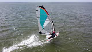 Windsurfing In Hatteras NC, May 21 2021.