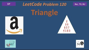 Triangle | triangle | LeetCode 120 | recursive topdown bottom up dp | Amazon