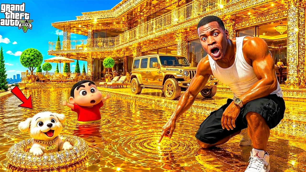 Franklin & Shinchan Whatever they Touch that is becoming GOLD😱 Most Shocking Life Story