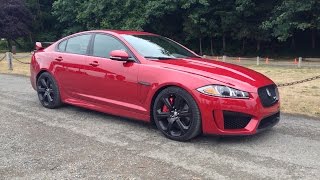 Brutal Jaguar XFR exhaust sounds compilation