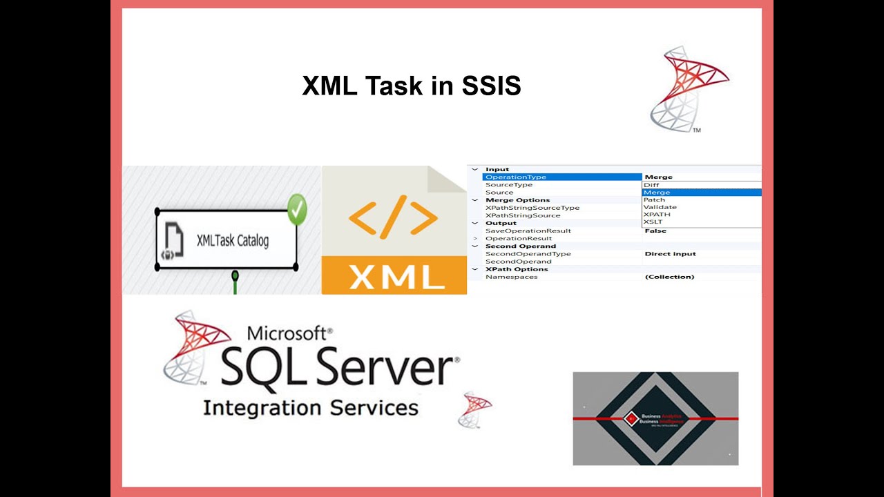 XML Task in SSIS | Merge XML | SSIS XML Processing Example - YouTube
