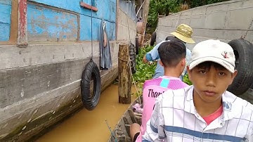 Câu tôm mùa nước đỗ sông vàm nao