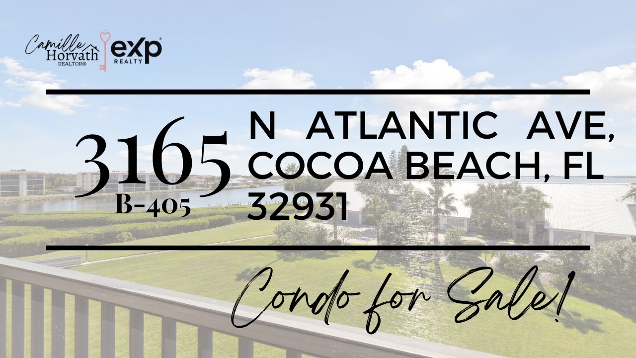 Cocoa Beach, FL Condo For Sale! YouTube