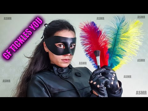 ASMR 🤫 ASMR TICKLE 🤫 ASMR ROLEPLAY, ASMR KIDNAP, LEATHER ASMR, ASMR GLOVES, ASMR GIRLFRIEND, TICKLE