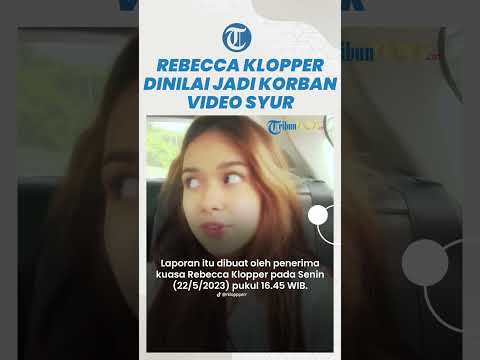 Rebecca Klopper Laporkan Penyebar Video Syur Mirip Dirinya, Kekasih Fadly Dinilai Hanya Jadi Korban