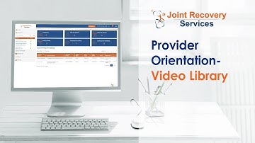 TheraNow JRS Provider Orientation - Lesson 5 - Video Library