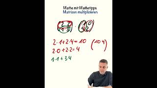 Matrizen multiplizieren Klausur #mathe #matrizen #klausur