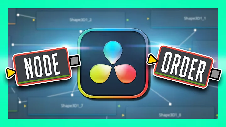 Fusion NODE ORDER Finally Explained! - DaVinci Resolve 19 Tutorial