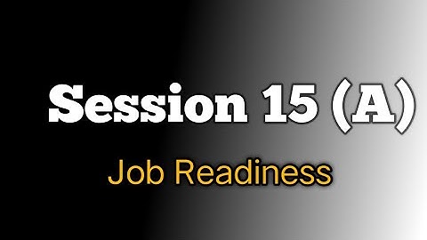 OS-CIT KNOWLEDGE CHECK 2023 SESSION 15 (A)